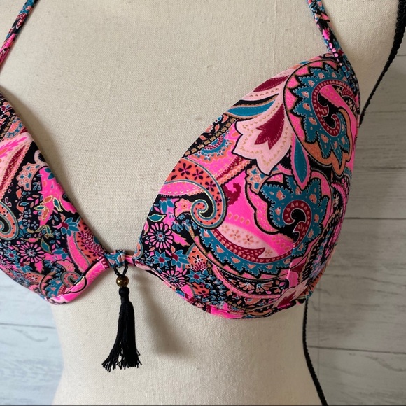 Push Up Swim Top Pink Sz 36C - Picture 2 of 8